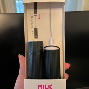 Electric Milk Frother - Black